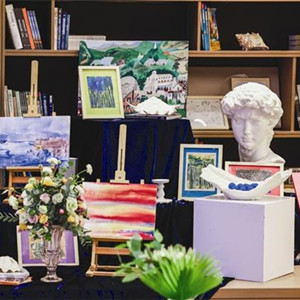 “關(guān)愛(ài)孤獨(dú)癥公益藝術(shù)展”在大連落幕
