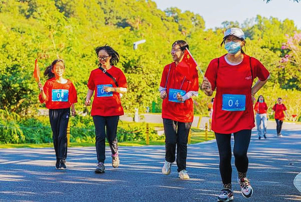 世界兒童日，深圳心智障礙青少年迷你馬拉松開跑