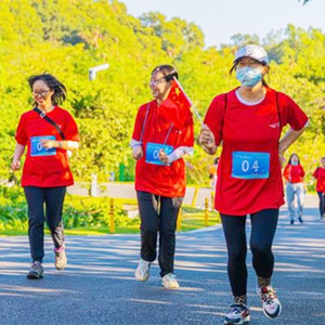 世界兒童日，深圳心智障礙青少年迷你馬拉松開跑