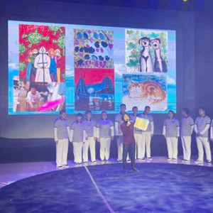 “如影隨形 暖光行動”自閉癥患者公益畫展在杭州舉辦
