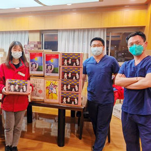 五一前夕，上海自閉癥孩子送給白衣戰(zhàn)士咖啡